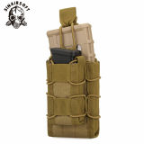 SINAIRSOFT Tactical Rifle Pistol Magazine Pouch Mag Carrier Double Layer Open Top MOLLE Bag