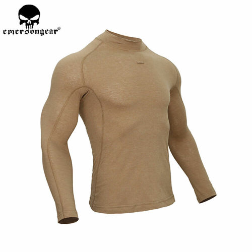 EMERSONGEAR Tactical Long Sleeve Shirt Mens Top Clothing Quick Dry Outdoor Sport Tee