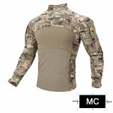 SINAIRSOFT Men's Uniform Airsoft Hunting Tactical T Shirt Long Sleeve Breathable Cotton Assault Camo Outdoor Sports