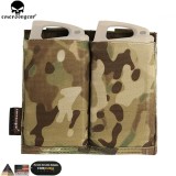 EMERSONGEAR Tactical Elastic 5.56 Mag Pouch Magazintaschen MOLLE Double Open Top