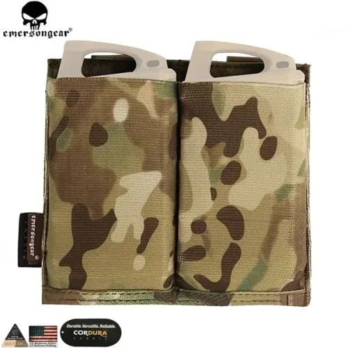 EMERSONGEAR Tactical Elastic 5.56 Mag Pouch Magazintaschen MOLLE Double Open Top