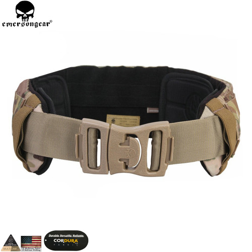 EMERSONGEAR AVS Low Profile Belt Molle Waist Belt Waistband emerson Hunting Accesstories Multicam Black Belt EM9295