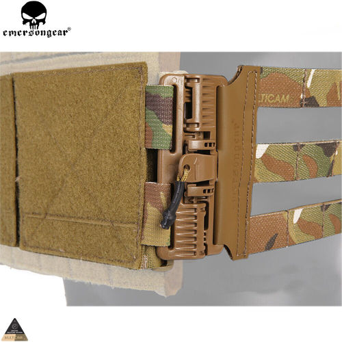 EMERSONGEAR Quick Release Buckle 3-Band Skeletal Cummerbund for JPC Tactical Vest