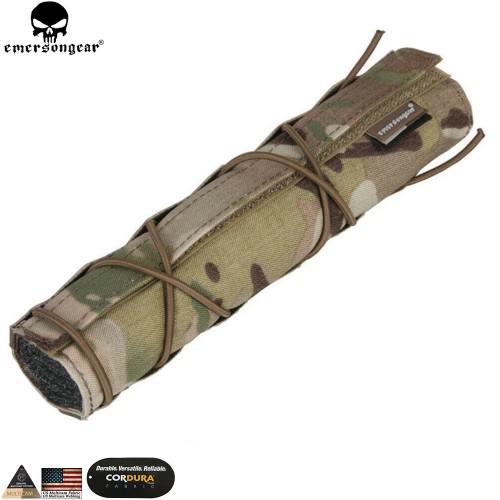 EMERSONGEAR Tactical 7 /18cm Suppressor Silencer Heat Cover Shield Protective Sleeve Muffler