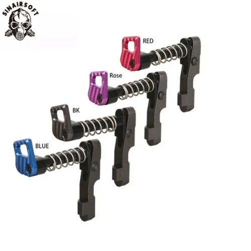 SINAIRSOFT CNC Machine Double Side (Left & Right Hand) Magazine Release Catch For M4/M16 Series AEG Paintball Accessories