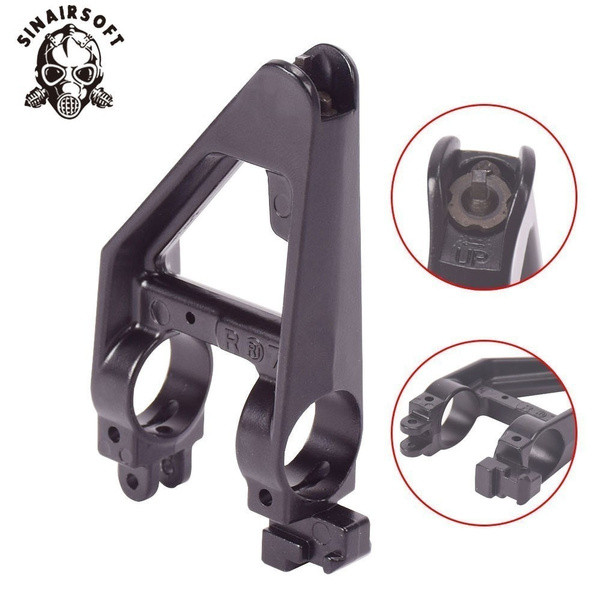 SINAIRSOFT Tactical Metal Front Sight For M4 Series Airsoft AEG Black Paintball Shooting Hunting Accessories