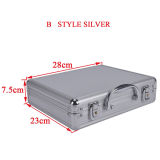 SINAIRSOFT Aluminum Alloy Tactical Hard Pistol Gun Case Padded Foam Carry Hand Hunting Army
