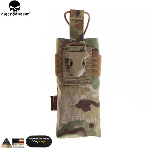 EMERSONGEAR Tactical MOLLE MBITR PRC148 152 Radio Pouch Walkie Holder for RRV Vest