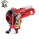 SINAIRSOFT Tactical PRO CNC Aluminum Red Hop up Chamber with LED Airsoft AEG Ver.2 Gearbox