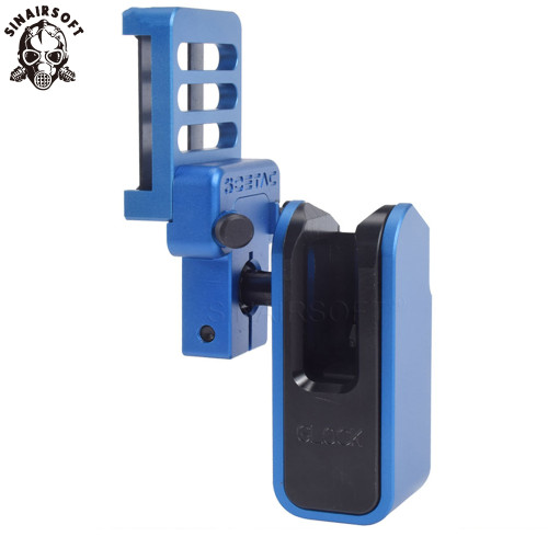 IPSC USPSA IDPA S-2 Aluminum Left OR Right Hand Professional Holster Insert Block For Glock 1911 CZ STI