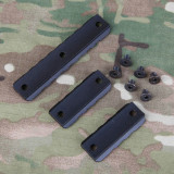 SINAIRSOFT 3PCS Modular Rails For Geissele Style SMR (Super Modular Rail)/HK416 Rail ( 2x3 Slot / 1x7 Slot ) Scope Mount Base BD4148