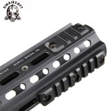 SINAIRSOFT 3PCS Modular Rails For Geissele Style SMR (Super Modular Rail)/HK416 Rail ( 2x3 Slot / 1x7 Slot ) Scope Mount Base BD4148