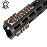 SINAIRSOFT 3PCS Modular Rails For Geissele Style SMR (Super Modular Rail)/HK416 Rail ( 2x3 Slot / 1x7 Slot ) Scope Mount Base BD4148