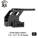 SINAIRSOFT Glock Tactical Series Guide Rail Base Quick Load Device (For G17 , G18 , G19) Quick Suspension Replacement