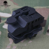 EMERSONGEAR Tactical Light Mount FAST Helmet Rail Connector Airsoft Hunting HL1-A BK