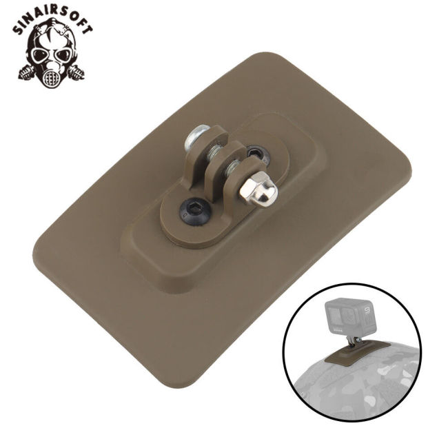 SINAIRSOFT Tactical Helmet Light Fast Attach Mount Adapter Flashlight M-LOK Slot Rail Mount