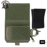 SINAIRSOFT Tactical MK4 Horizontal Magazine Pouch Hook Loop With Mag Insert For 5.56 Bungee Cord Retention Hanging Hunting Vest Accessories