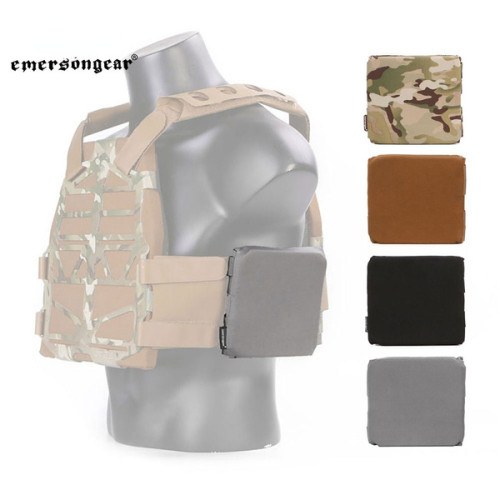 EMERSONGEAR actical Plate Side Pouch Protective Bag Armor Guard Shooting Airsoft Set For SS Hunting Vest Carrier Multicam