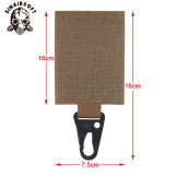 SINAIRSOFT Tactical Mini Micro Insert Hook&Loop w/ Clip Adapter Chest Rig MK3 MK4 JPC Vest