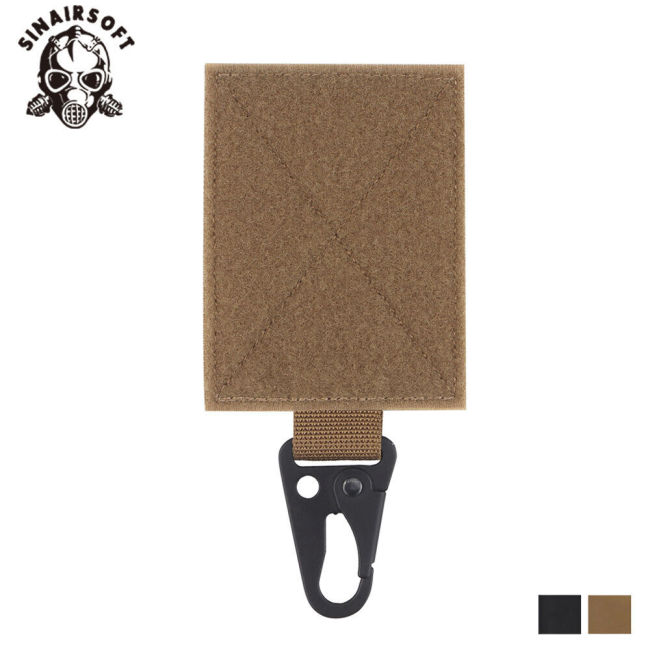 SINAIRSOFT Tactical Mini Micro Insert Hook&Loop w/ Clip Adapter Chest Rig MK3 MK4 JPC Vest