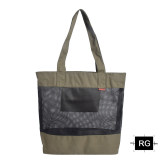 SINAIRSOFT Large Capacity Camo Mesh Tote Outdoor Handbag Foldable Eco friendly Hiking Camping Storage Bag