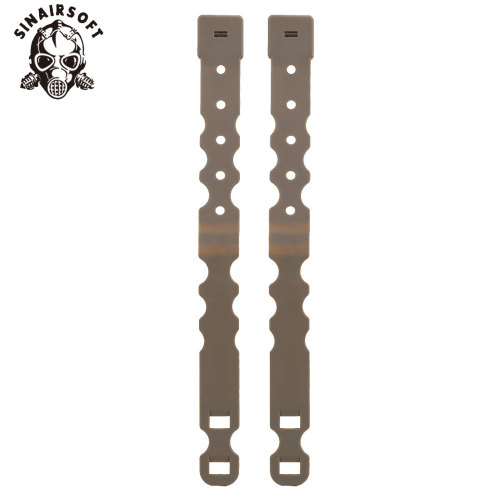 SINAIRSOFT Tactical Durable Molle System Malice Clips Strap Buckle Accessory Nylon Quick Release Strip Fits For Magazine Pouch