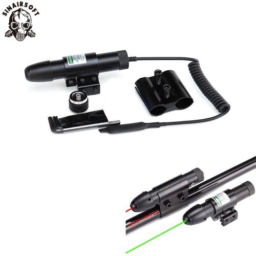  SINAIRSOFT Tactical Bullet Green Red Dot Laser Sight Aluminum Optical Rifle Scope Hunting