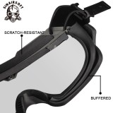 SINAIRSOFT Tactical Split Anti-Fog Safety Goggles For ARC Helmet Guide Rail Glasses Airsoft