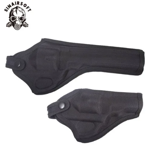 SINAIRSOFT Tactical Gun Revolver Holster Airsoft Pistol Holster Oxford Universal Revolver Duty Case Hunting Pistol Case For Revolver Sleeve