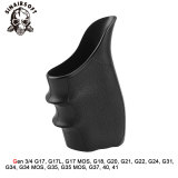 SINAIRSOFT Tactical Anti-Slip Rubber Grip Sleeve Compatible Glock17 19 Or 19 23 Or Taurus G2c For Hunting Paintball Accessories