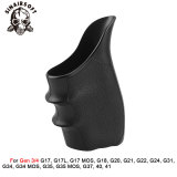SINAIRSOFT Tactical Anti-Slip Rubber Grip Sleeve Compatible Glock17 19 Or 19 23 Or Taurus G2c For Hunting Paintball Accessories