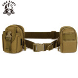 SINAIRSOFT Mens Nylon Plastic Buckle Belt Utility Outdoor Waistband Camping Quick-Release