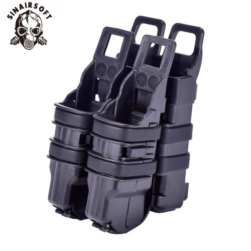 SINAIRSOFT Tactical Fast Mag Pouch Holster Pistol Rifle Magazine Pouch Set Molle Strike