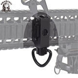  SINAIRSOFT Tactical Quick Detach QD Sling Swivel + Adapter With Picatinny 20 mm Rail mount