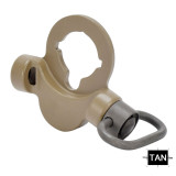SINAIRSOFT Tactical Quick Dismantling Metal Buckle with Rotating AEG Strap Buckle Butterfly Buckle