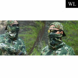 SINAIRSOFT Tactical Camouflage Quick-Drying Scarf Neck Hood Half Face Mask Hunting Cycling