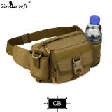 SINAIRSOFT Tactical Outdoor Hiking Travel Fanny Pack Waist Bum Bag with Water Bottle Pouch