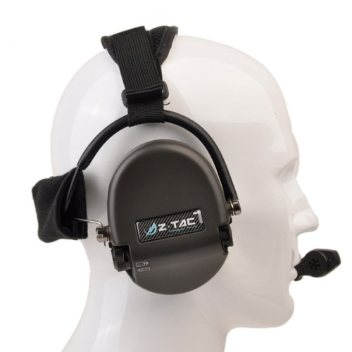  SINAIRSOFT Z Tactical Softair Pilot Headset Neckband Sordin Thoradin Pickup Noise Canceling Hunting Headphones Z039