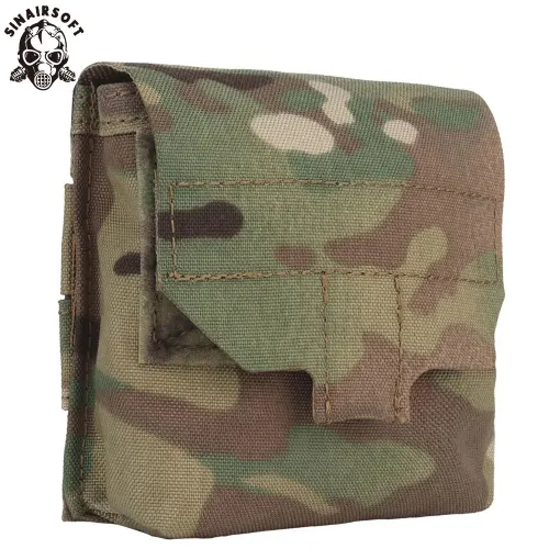 SINAIRSOFT Tactical Small Micro Pouch MOLLE Medical Daily Sundry Holder General Purpose GP Storage 556 9mm Airsoft Lightweight Utility Bag
