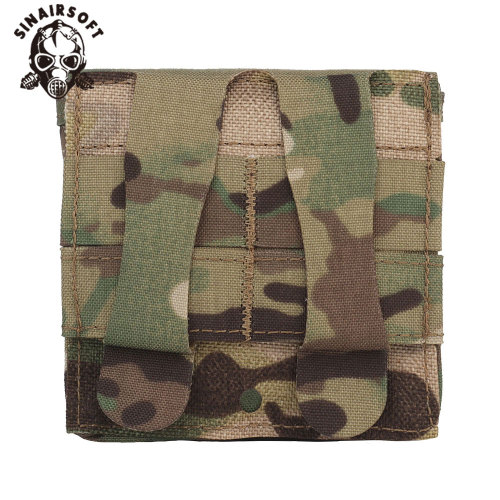 SINAIRSOFT Tactical Small Micro Pouch MOLLE Medical Daily Sundry Holder General Purpose GP Storage 556 9mm Airsoft Lightweight Utility Bag