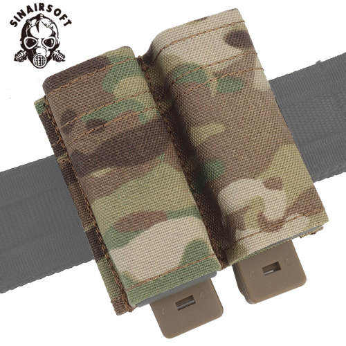 SINAIRSOFT Tactical FAST 1911 Double Magazine Insert Pouch For Paintball Hunting Shooting Training Molle System Belt Vest Accessories Bag