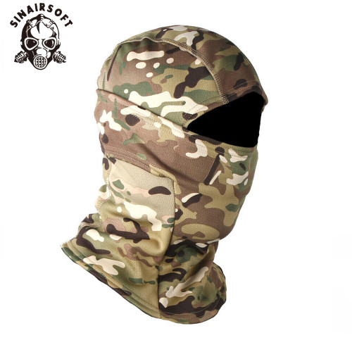  SINAIRSOFT  Tactical Camouflage Balaclava Full Face Mask Hunting Hood Headwear Thermal Hats
