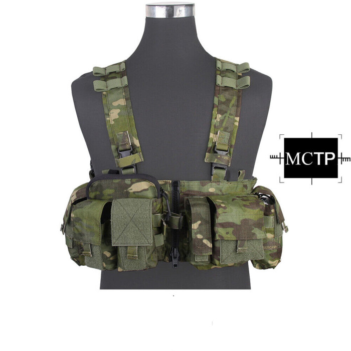 EMERSONGEAR Tactical Combat Chest Rig UW Gen Split Front Harness