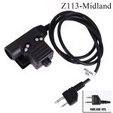 SINAIRSOFT Z Tactical U94 Push To Talk PTT Adapter For BaoFeng UV-5R Kenwood Walkie Talkie