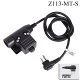 SINAIRSOFT Z Tactical U94 Push To Talk PTT Adapter For BaoFeng UV-5R Kenwood Walkie Talkie