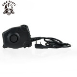 SINAIRSOFT Z Tactical PTT Push To Talk Z112 Headset Adapter FOR Walkie Talkie Radio Airsoft