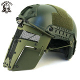 SINAIRSOFT Tactical Airsoft SPT Mesh Full Face Mask For AF Helmet Airsoft Paintball Sparta