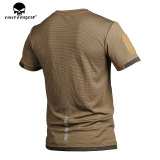 Emersongear Mens Tactical UMP Frogmen T-Shirt Short Sleeve Quick Dry Gym Shirt  Camouflage Camping Hiking Sports Shirts