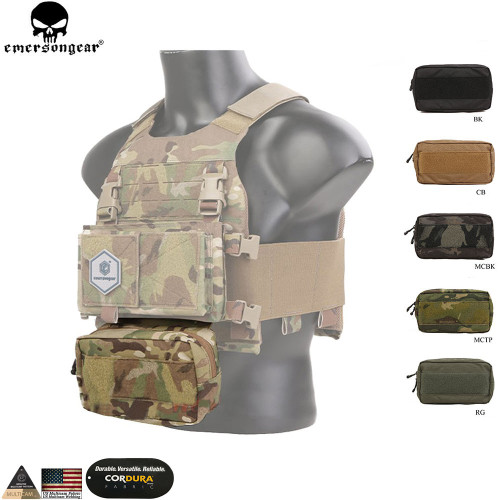 EMERSONGEAR Tactical Action Pouch Airsoft Hunting Vest Panel Molle Magazine Pouch Bag EM9060