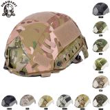 SINAIRSOFT Tactical Camo Helmet Cover Skin For Airsoft Protective Gear BJ PJ MH Fast Helmet